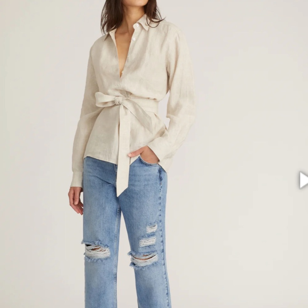 Linen top - Picture 2 of 4